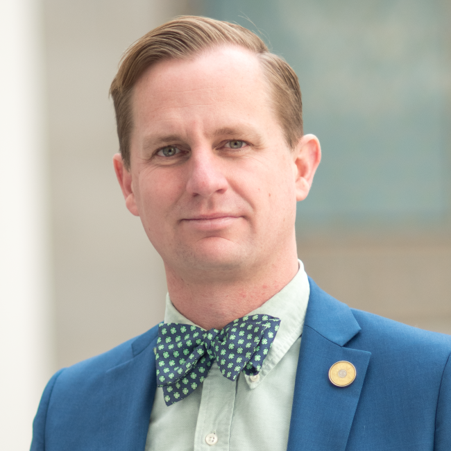 Headshot of Zachary Warma, Housing and Homelessness Policy Director.